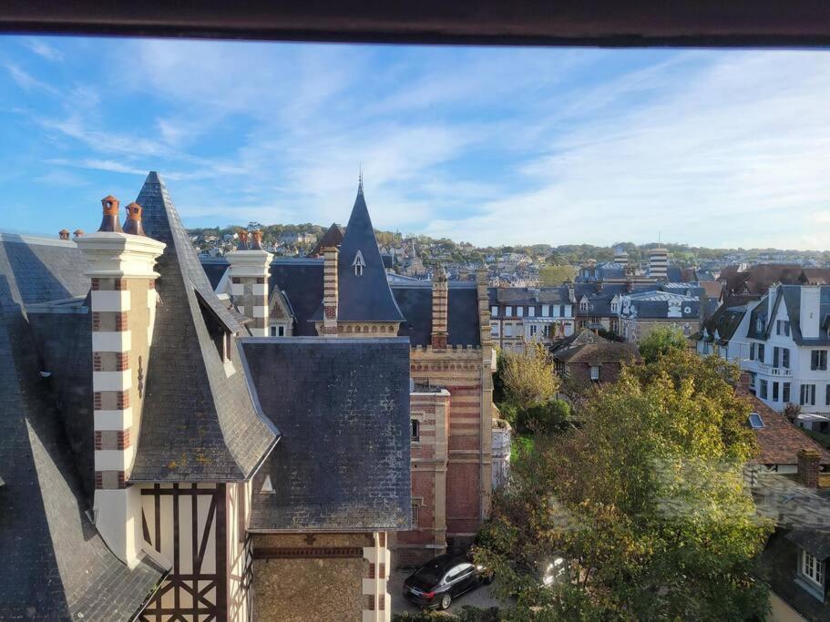 Les Embruns - Plein Ciel - Appartement 3Eme Etage Deauville Kültér fotó